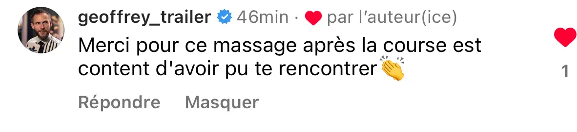 Masseuse professionnelle du sport-témoignage